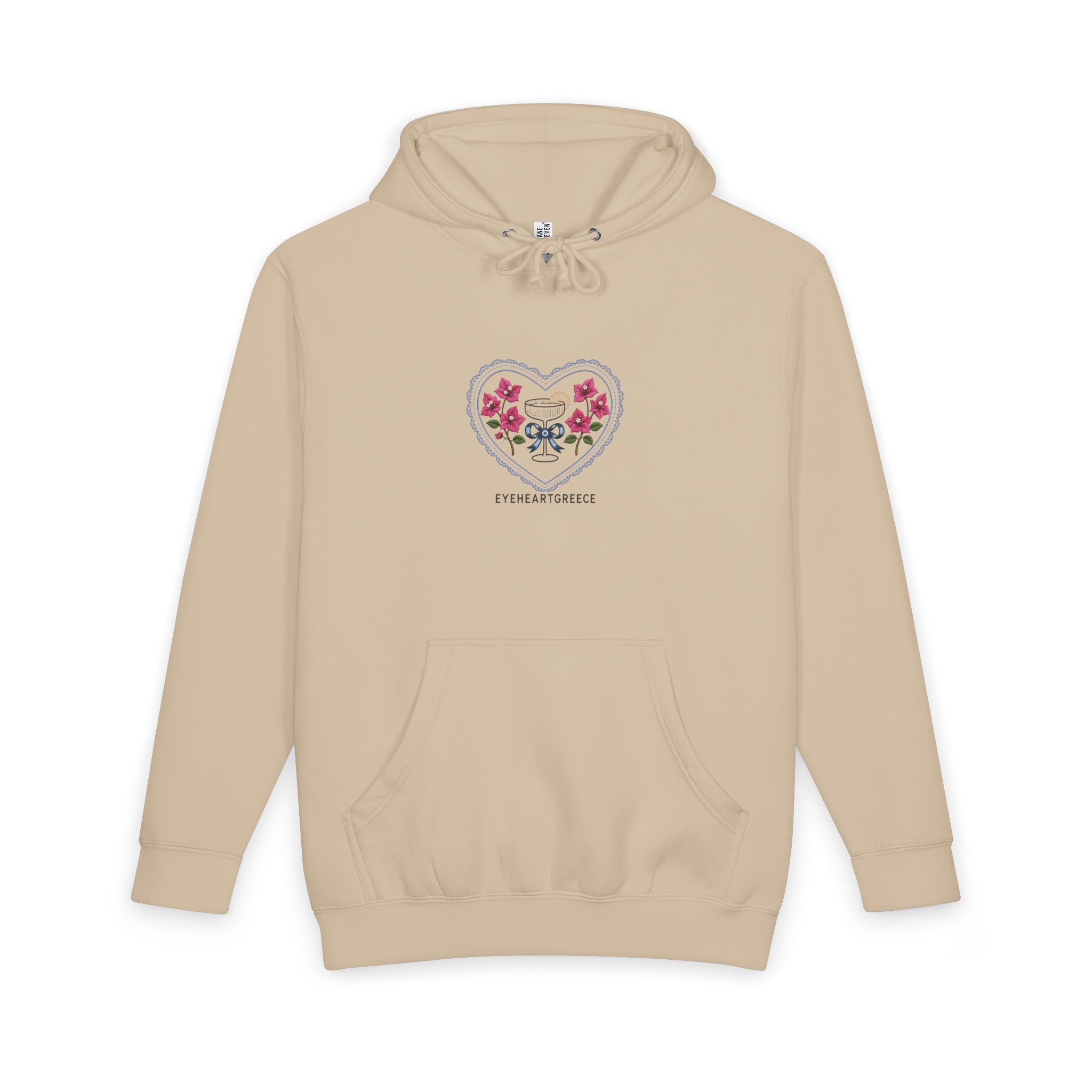 Men's Bougainvillea Emblem Hoodie