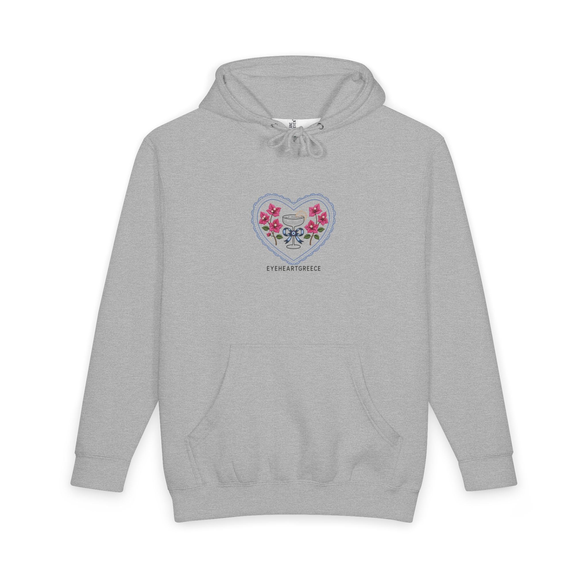 Men's Bougainvillea Emblem Hoodie