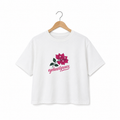 Greek Aegean Bougainvillea Bloom Women's Boxy Tee